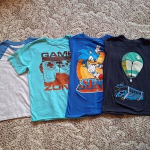 Cat & Jack Kids Tees - Blue, Gray, and Black